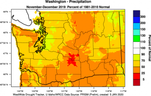 A Review Of Winter 2019-2020 | Office Of The Washington State Climatologist